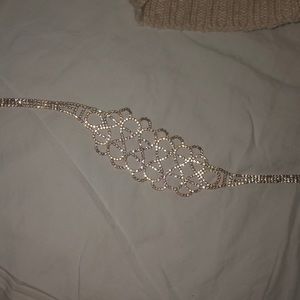 rhinestone choker